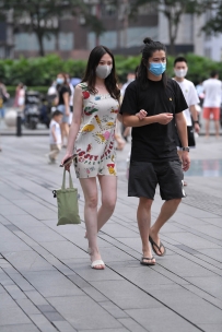 【精选街拍】Vol.1404 凉拖花短裙 [93P-507MB]