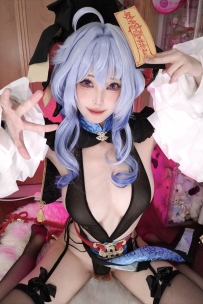 #蜜汁猫裘_Vol.115_原神甘雨_国风小僵尸_[47P+2V-2.20GB]