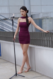 【精选街拍】Vol.3037 红色修身短裙 [176P-2.15GB]