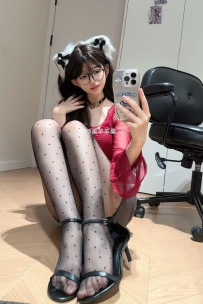 【微密圈】No.276_#美羊羊_波点黑丝_9P+1V