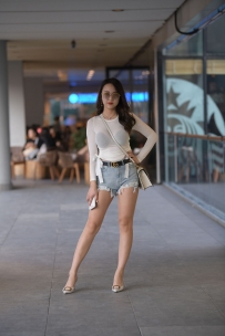 【精选街拍】Vol.2638 靓丽牛仔短裤 [215P-5.64GB]