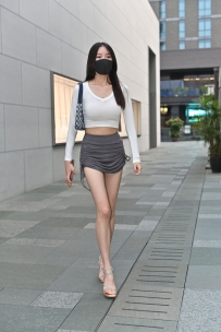 【精选街拍】Vol.2900 高挑褶皱裙 [190P-3.06GB]