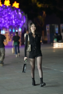 【精选街拍】Vol.2960 黑色系更显白皙 [173P+1V-2.81GB]