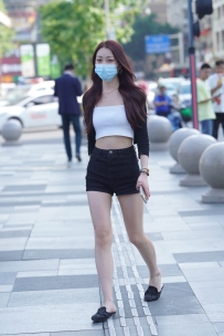 【精选街拍】Vol.3472 简约黑白搭配 [84P-1.03GB]