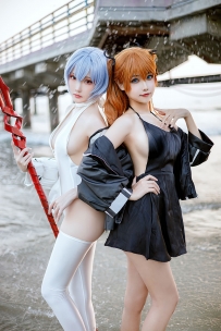 Momoko葵葵&瓜希酱 - EVA 双厨狂喜版 [62P-549MB]