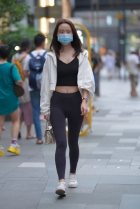 【精选街拍】Vol.2571 瑜伽裤紧身衣 [43P-486MB]