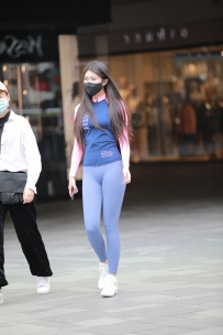 【精选街拍】Vol.1518 蓝色瑜伽裤小姐姐 [192P+10V-8.82GB]