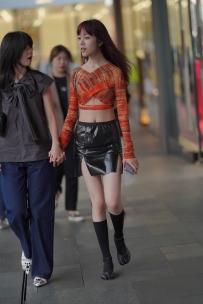 【精选街拍】Vol.2307 不一样的皮裙 [91P-1.28GB]